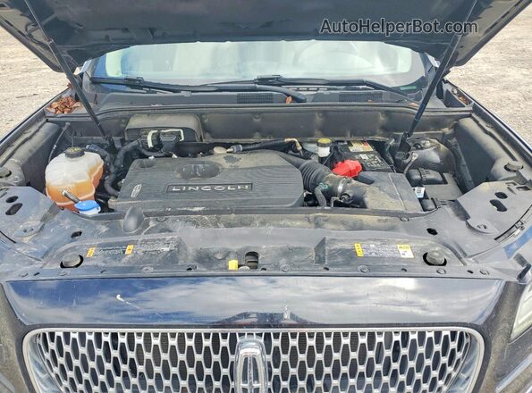 2LMPJ6L91KBL19210 2019 LINCOLN NAUTILUS Black Engine compartment view