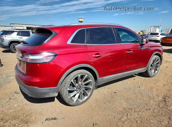 2LMPJ6L91KBL23239 2019 LINCOLN NAUTILUS Red Tył prawy
