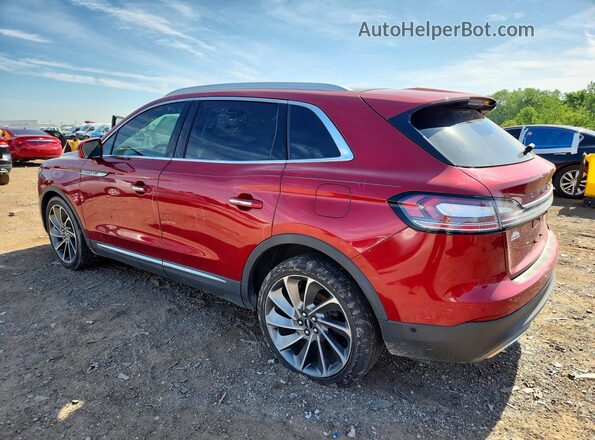 2LMPJ6L91KBL23239 2019 LINCOLN NAUTILUS Red Tył lewy