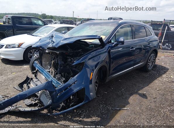 2LMPJ6L97KBL18871 2019 LINCOLN NAUTILUS Blue Передня ліва чверть