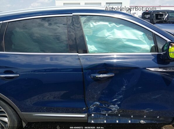 2LMPJ6L97KBL18871 2019 LINCOLN NAUTILUS Blue Панорамний вид салону 360°