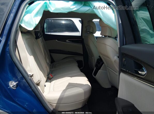 2LMPJ6L97KBL18871 2019 LINCOLN NAUTILUS Blue Вид наклейки з VIN-кодом