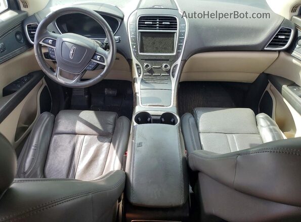 2LMPJ6L98KBL25232 2019 LINCOLN NAUTILUS Maroon Առջևի վահանակի տեսք