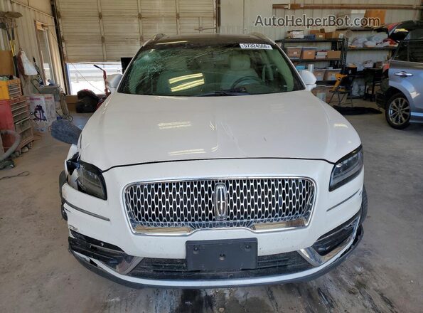 2LMPJ6L9XKBL23191 2019 LINCOLN NAUTILUS White Front view