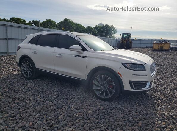 2LMPJ6L9XKBL23241 2019 LINCOLN NAUTILUS White Առջևի աջ