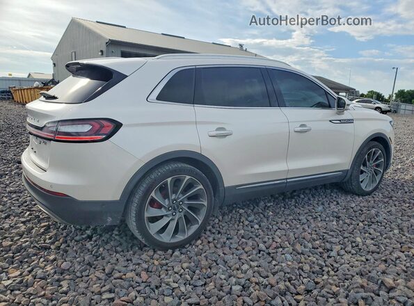 2LMPJ6L9XKBL23241 2019 LINCOLN NAUTILUS White Հետևի աջ