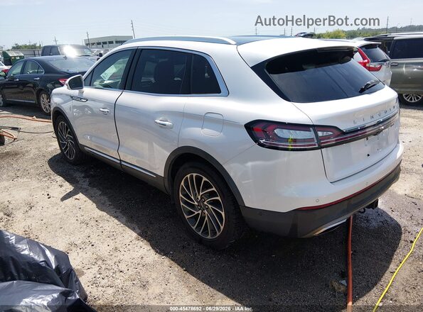 2LMPJ6LP1KBL19559 2019 LINCOLN NAUTILUS White Trasero izquierdo