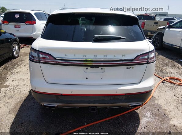 2LMPJ6LP1KBL19559 2019 LINCOLN NAUTILUS White 