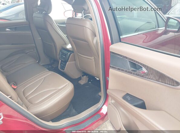 2LMPJ6LP5HBL34364 2017 LINCOLN MKX Red Вид наклейки з VIN-кодом