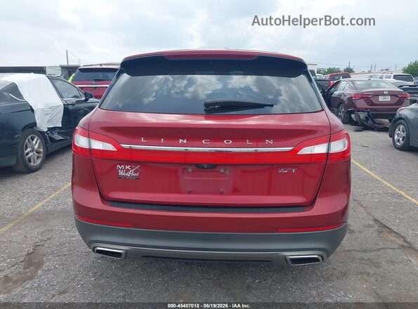 2LMPJ6LP5HBL34364 2017 LINCOLN MKX Red 