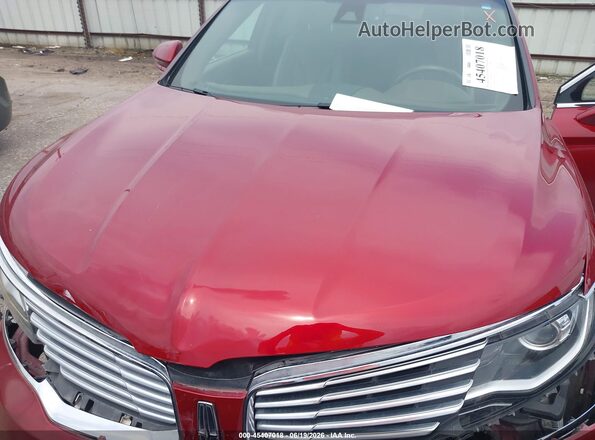 2LMPJ6LP5HBL34364 2017 LINCOLN MKX Red Вид ззаду
