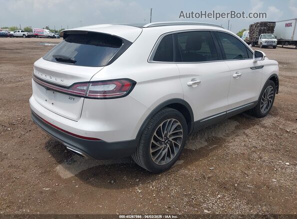 2LMPJ6LP8KBL15170 2019 LINCOLN NAUTILUS Белый Задняя правая четверть