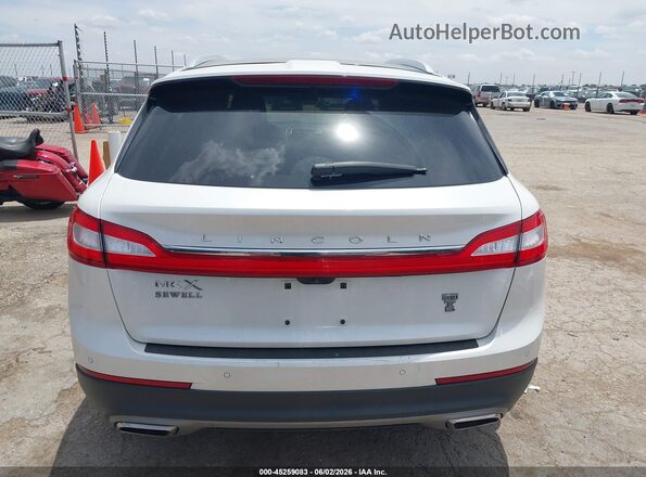 2LMPJ6LR1GBL38850 2016 LINCOLN MKX White 