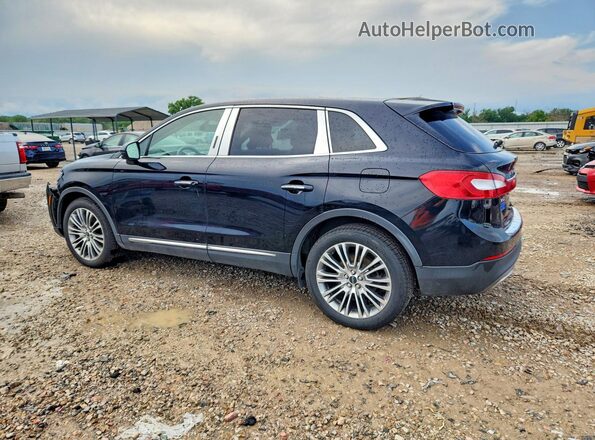 2LMPJ6LR1HBL29079 2017 LINCOLN MKX Черный Задняя левая четверть