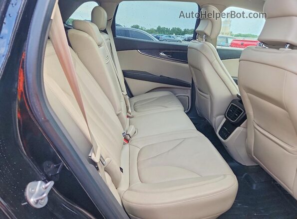 2LMPJ6LR1HBL29079 2017 LINCOLN MKX Черный Вид задней части салона