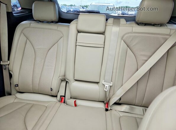 2LMPJ6LR1HBL29079 2017 LINCOLN MKX Черный Вид задних сидений