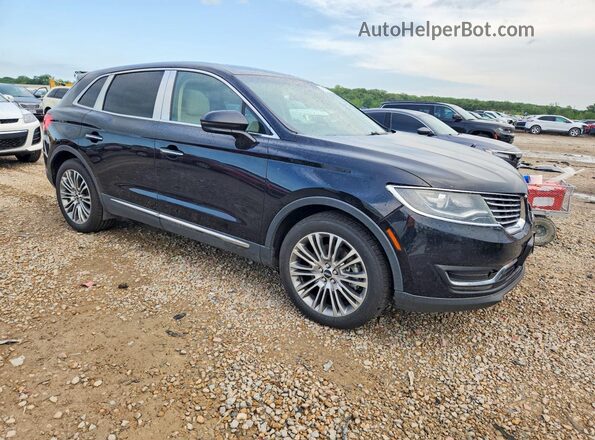 2LMPJ6LR1HBL29079 2017 LINCOLN MKX Черный Передняя правая четверть