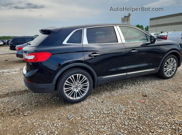 2LMPJ6LR1HBL29079 2017 LINCOLN MKX Черный Задняя правая четверть