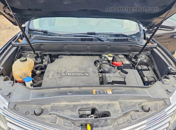 2LMPJ6LR1HBL29079 2017 LINCOLN MKX Черный Вид подкапотного пространства