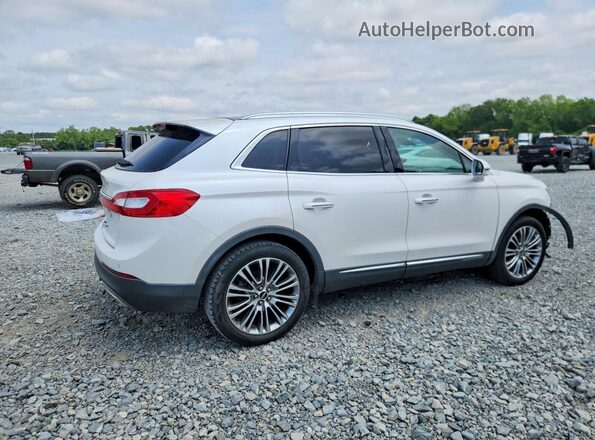 2LMPJ6LR1JBL42548 2018 LINCOLN MKX White Հետևի աջ