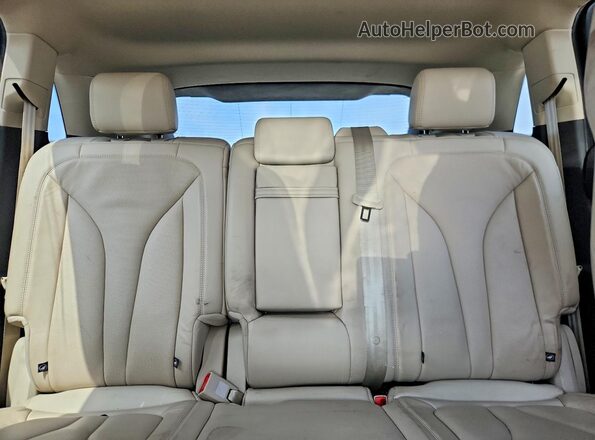 2LMPJ6LR1JBL42548 2018 LINCOLN MKX White Հետևի նստատեղերի տեսք