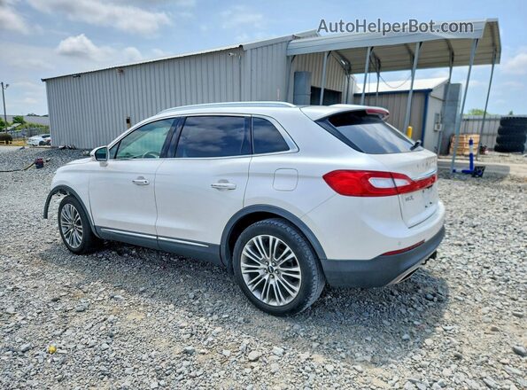2LMPJ6LR1JBL42548 2018 LINCOLN MKX White Հետևի ձախ