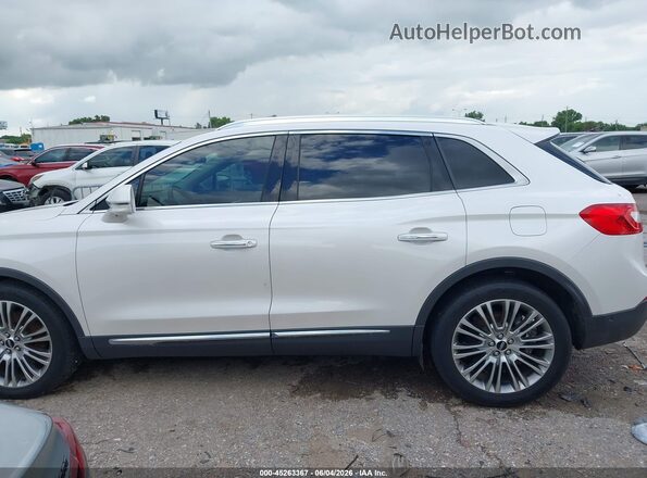 2LMPJ6LR1JBL48205 2018 LINCOLN MKX White სალონის 360-გრადუსიანი ხედი
