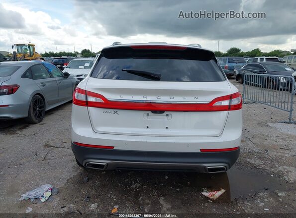 2LMPJ6LR1JBL48205 2018 LINCOLN MKX White 