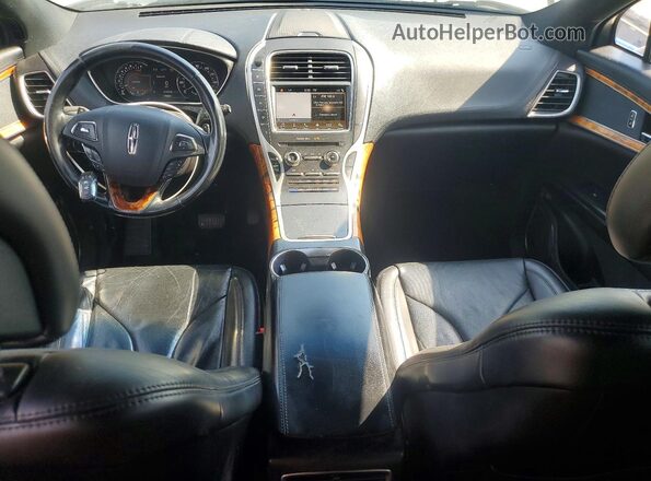 2LMPJ6LR2HBL30449 2017 LINCOLN MKX Gold Вид панелі приладів