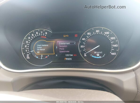 2LMPJ6LR2HBL40673 2017 LINCOLN MKX Желтый Вид задних сидений