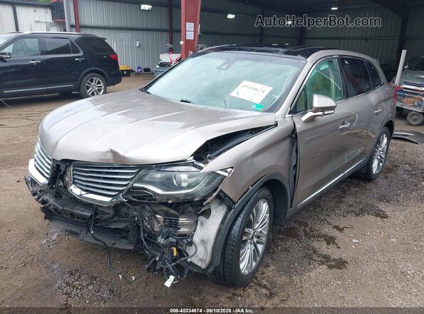 2LMPJ6LR2JBL44471 2018 LINCOLN MKX Beige Przód lewy