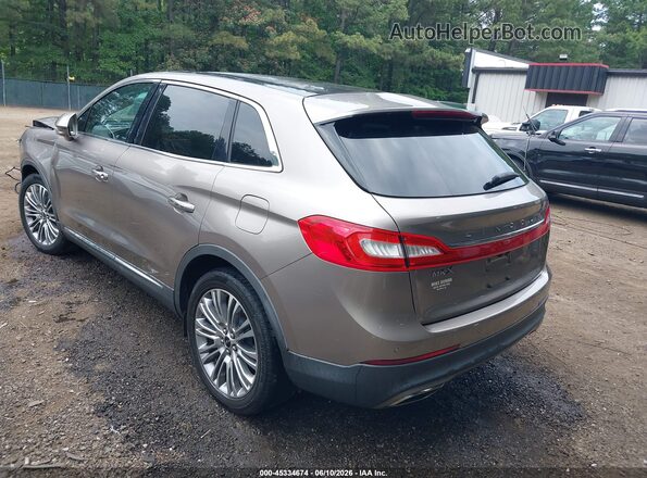 2LMPJ6LR2JBL44471 2018 LINCOLN MKX Beige Tył lewy