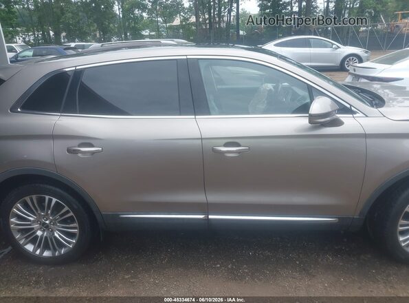 2LMPJ6LR2JBL44471 2018 LINCOLN MKX Beige Widok wnętrza 360 stopni