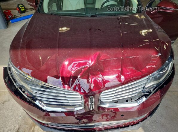 2LMPJ6LR3JBL40929 2018 LINCOLN MKX Maroon Вид задньої частини салону