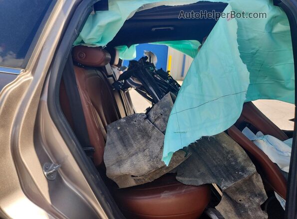 2LMPJ6LR3JBL41045 2018 LINCOLN MKX Brown უკანა სალონის ხედი
