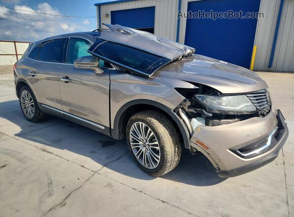 2LMPJ6LR3JBL41045 2018 LINCOLN MKX Brown წინა მარჯვენა