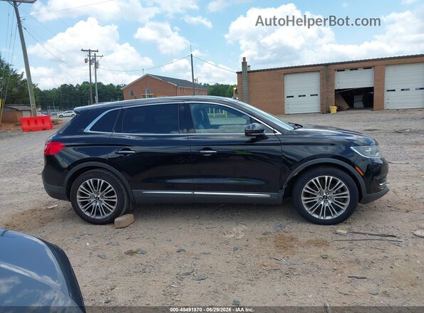 2LMPJ6LR4HBL35183 2017 LINCOLN MKX Black Սարքավորումների վահանակի տեսք