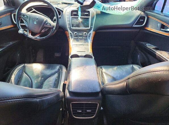 2LMPJ6LR9JBL23357 2018 LINCOLN MKX Black Вид панелі приладів