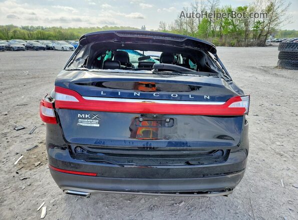 2LMPJ6LR9JBL23357 2018 LINCOLN MKX Black Вид ззаду