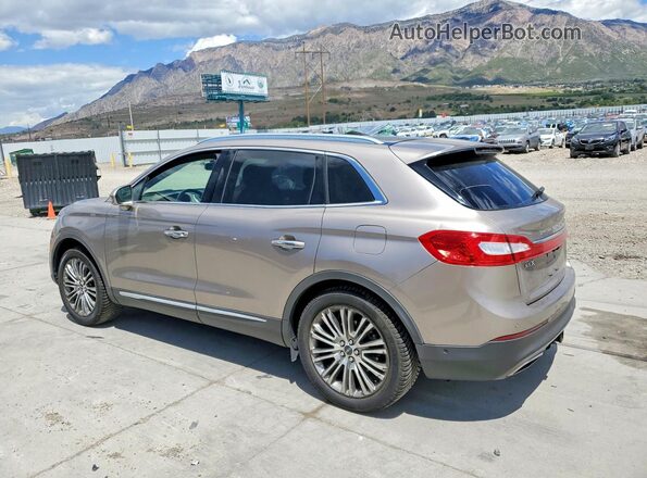 2LMPJ6LR9JBL30499 2018 LINCOLN MKX Brown Задня ліва чверть