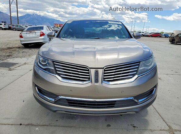 2LMPJ6LR9JBL30499 2018 LINCOLN MKX Brown Вид спереду