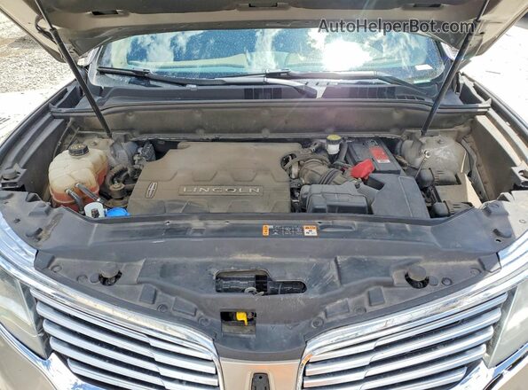 2LMPJ6LR9JBL30499 2018 LINCOLN MKX Brown Вид підкапотного простору