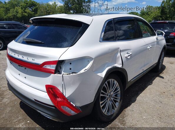 2LMPJ6LR9JBL38800 2018 LINCOLN MKX White Դիմացի տեսք