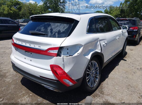 2LMPJ6LR9JBL38800 2018 LINCOLN MKX White Հետևի աջ