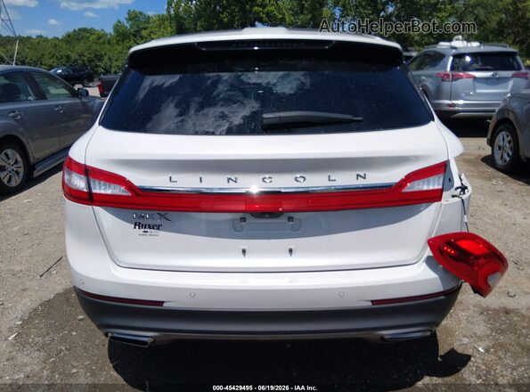 2LMPJ6LR9JBL38800 2018 LINCOLN MKX White 