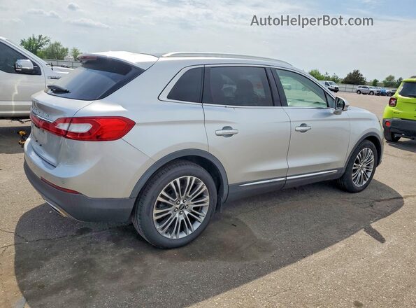 2LMPJ6LRXJBL13209 2018 LINCOLN MKX Silver უკანა მარჯვენა