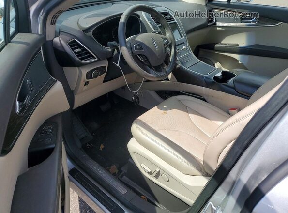2LMPJ6LRXJBL13209 2018 LINCOLN MKX Silver წინა პანელის ხედი