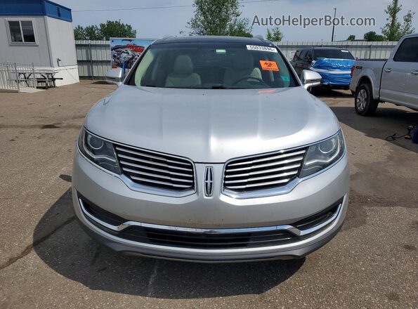 2LMPJ6LRXJBL13209 2018 LINCOLN MKX Silver წინა ხედი