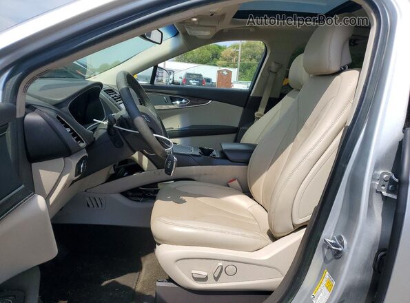 2LMPJ6LRXJBL13209 2018 LINCOLN MKX Silver წინა სალონის ხედი