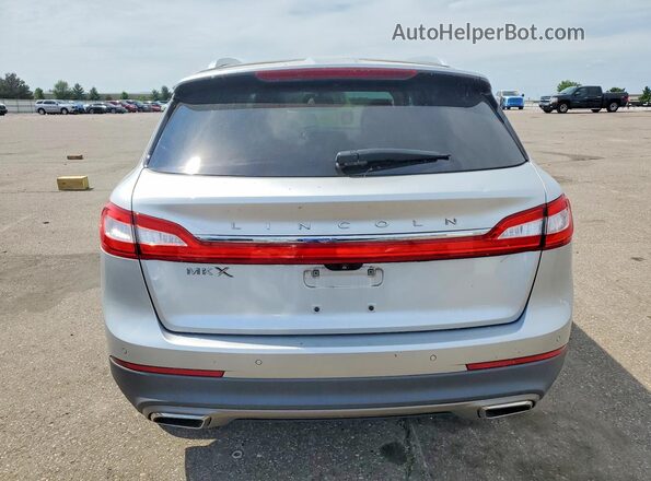 2LMPJ6LRXJBL13209 2018 LINCOLN MKX Silver უკანა ხედი